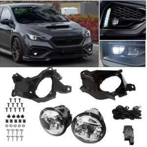 For 2022 2023 2024 Subaru WRX LED Front Fog Lights Lamp w/bracket Switch Harness - Picture 1 of 8