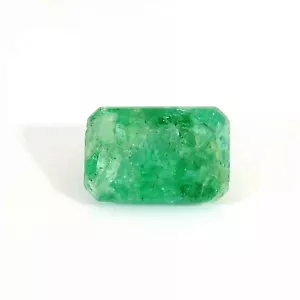 2.08Carat-NATURAL EMERALD 9x6mm ZAMBIAN GREEN OCTAGON CUT GEMSTONES SEE VDO - Picture 1 of 5
