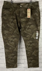 Levi's 311 formende Skinny-Jeans schlankmachend grün Tarnmuster Größe 26 W neu mit Etikett UVP 69,50 $ - Bild 1 von 8