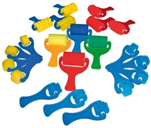 ROLLSTEMPEL-SET 21 Rollenstempel Roll-Stempel Stempelset Stempelroller - Bild 1 von 1