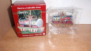 CARLTON KARTEN CHRISTMAS EXPRESS 1998 ORNAMENT ~ 3. IN SERIE ~ KOSTENLOSER VERSAND - Bild 1 von 1