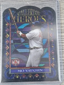 1997 Topps Gallery of Heroes #GH10 Mo Vaughn Boston Red Sox - Picture 1 of 2