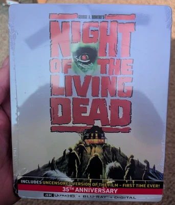 Night of the Living Dead (Steelbook) 4K UHD + Blu-Ray + Digital - image 1 of 4