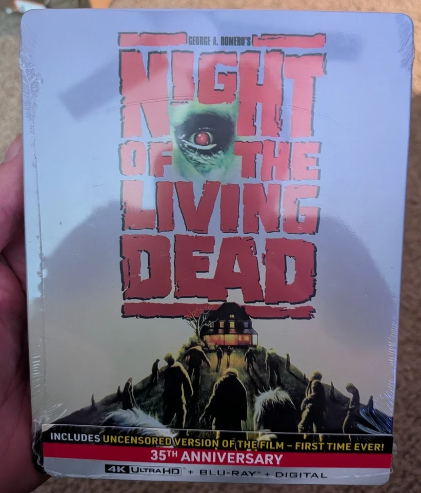 Night of the Living Dead (Steelbook) 4K UHD + Blu-Ray + Digital - image 1 of 4