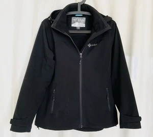 Kilpi Regenjacke Jacke Damen Gr. 40 Schwarz Kapuze - Bild 1 von 5