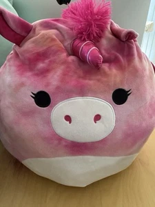 Squishmallows Zoe The Unipig 12" Soft Toy Plush Pillow Pink Pig Unicorn ??? - Picture 1 of 1
