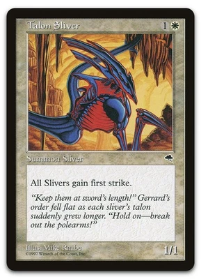 Talon Sliver #50 (NM) Tempest TMP Magic MTG - Image 1 of 2