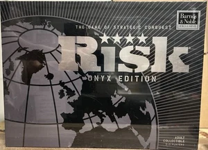 RISK Onyx Edition: Strategy Board Game Barnes & Noble Exclusive NIS - Picture 1 of 2