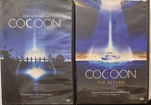 COCOON [1985] + COCOON 2: RETURN [1988] 2 DVD PAIR LOT RARE OOP RON HOWARD - Picture 1 of 4