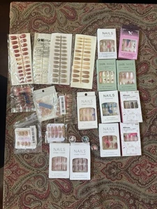 20 Falsche Nägel Set | Wiederverwendbare Falsche Nägel | DIY Mani - Bild 1 von 14