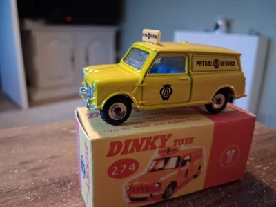 DINKY #274 MINI AA PATROL VAN  & REPRODUCTION BOX (1965) - Image 1 of 4