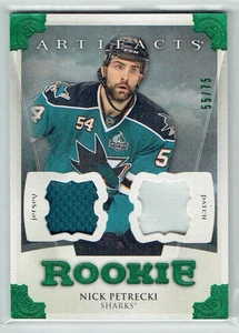 13-14 UD Upper Deck Artifacts  Nick Petrecki  /75  Rookie  Jersey--Patch - Picture 1 of 1