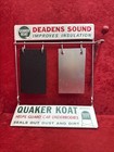 ✨ Barn Find ✨ Quaker Koat Sound Deadener Display Tester Quaker State Motor Oil