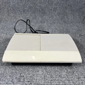 Sony Playstation 3 PS3 Ultra Slim CECH-4001C Console solo con cavo di alimentazione RARA - Foto 1 di 12