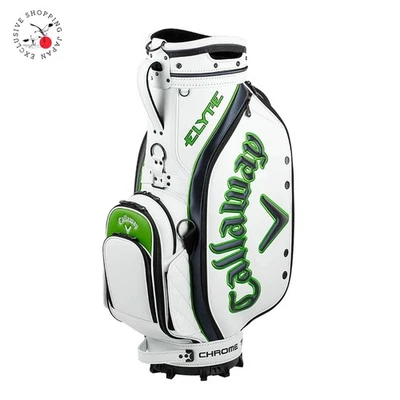 Callaway Tour 25 JM Golf Cart Bag 9.5 × 47" 5-way Umbrella Pocket White / Green - Image 1 of 4