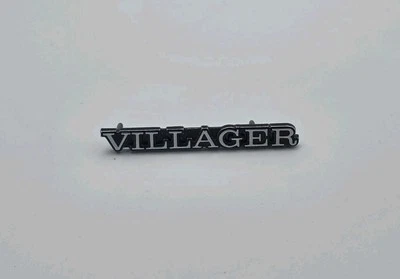 1977-1979 Mercury Cougar Villager lado logotipo insignia símbolo emblema vintage OEM Foto 1 de 3