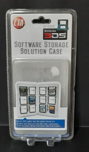 Nintendo 3DS Compact Game Storage Case, transparent für 22 Spielkarten, 2 SD-Karten - Bild 1 von 3