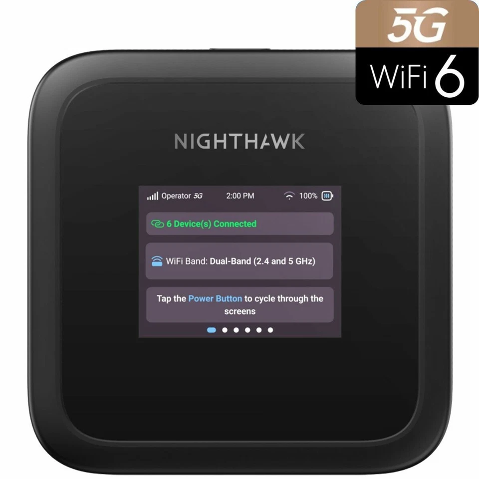 MH3150-100EUS Netgear NIGHTHAWK M3 5G MOBILE HOTSPOT D
