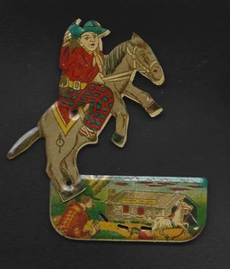 1940's Cowboy Tin Toy - Picture 1 of 2