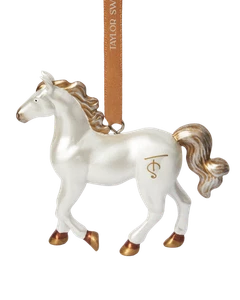 VORVERKAUF - NEU Taylor Swift Es ist zu spät für Sie und Ihr weißes Pferd Ornament - Bild 1 von 1