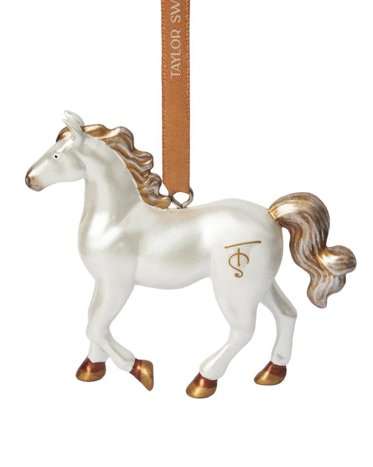 VORVERKAUF - NEU Taylor Swift Es ist zu spät für Sie und Ihr weißes Pferd Ornament - Bild 1 von 1