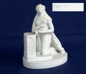 NIDERVILLER Heilige Elisabeth von Ungarn Porzellan Keksskulptur - Bild 1 von 10