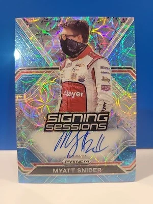 2021 PRIZM RACING SIGNING SESSIONS AUTO MYATT SNIDER 61/75 - Image 1 of 2