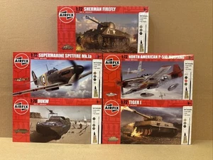 5 x AirFix Job Lot Tank 1:72 Tanks Planes DUKW Set Sealed Kits New - Picture 1 of 6
