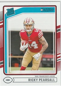 Ricky Pearsall 2024 Panini Donruss Rated Rookie #318 San Francisco 49ers RC - Picture 1 of 1