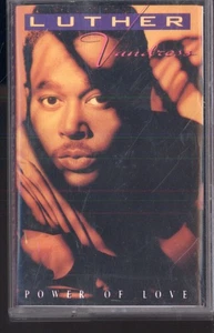 Luther Vandross Power of Love cassette Europe Epic 1991 cassette. Insert has - Picture 1 of 2
