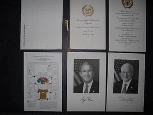 George Bush 2005 Official Congressional Inaugural Invitation Set - Bild 1 von 3
