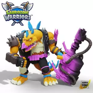 Saurozoic Warriors Wave 1 Marr Ossis Maßstab 1:12 Actionfigur Boss Fight Studio - Bild 1 von 5