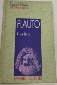 casina - plauto - fabbri - 1996 - copertina rigida - Foto 1 di 2