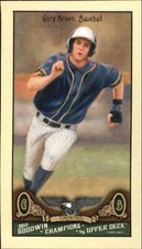 2011 Upper Deck Goodwin Champions Mini #212 Gary Brown NM-MT (SP - Short Print) 