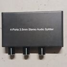 4 Ports 3.5mm Stereo Audio Splitter
