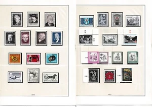 AUTRICHE LOT TIMBRES NEUFS 1973 ETAT EXCELLENT - Imagen 1 de 1