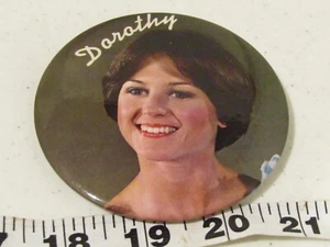 OLD DOROTHY GYMNIST U.S.A. PIN PINBACK HAT JACKET PIN BUTTON - Picture 1 of 1