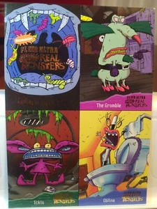 TC 1995 FLEER ULTRA AAAHH!! REAL MONSTERS UNCUT PROMO CARD SHEET! NICKELODEON! - Bild 1 von 1