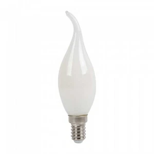 V-Tac VT-1927 Lampadina LED candela fiamma cross filamento 4W E14 bianco caldo 2 - Foto 1 di 2