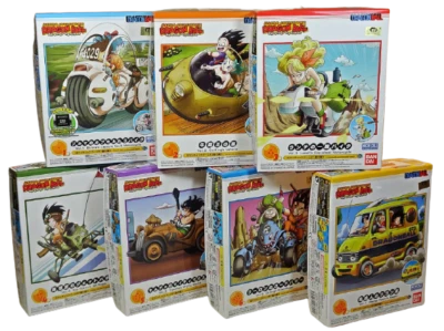 Bandai 2017 Dragon Ball Mecha Collection Plastic Model Kit Complete Set - Image 1 of 4