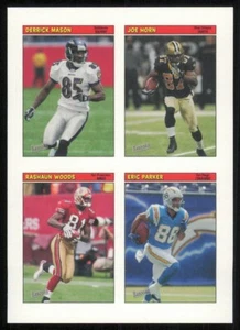 2005 Bazooka Stickers #1 Champ Bailey/Chris Gamble/DeAngelo Hall/Dunta Robinson - Picture 1 of 2
