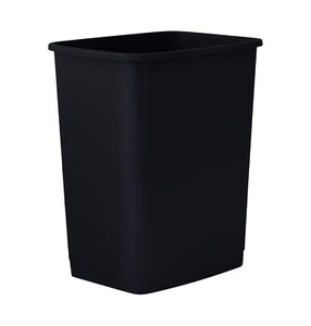 Superio Mini Trash Can 1.25 Gallon, Plastic Bathroom Trash Can (1, Black) - Picture 1 of 1