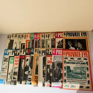 Private Eye Magazines From 1974 Complete Year Issue Number 315 - 339 - Picture 1 of 11