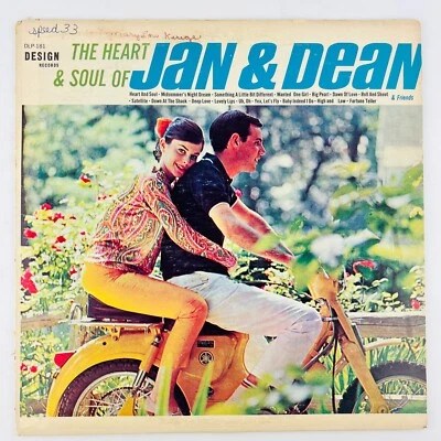 The Heart & Soul Of Jan & Dean And Friends Vinyl LP Record Album DLP-181 - Image 1 of 2