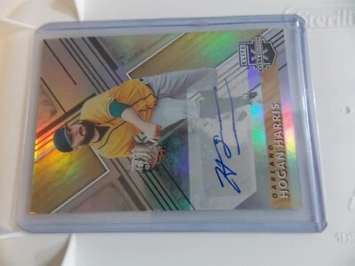 2019 Elite Extra Edition Hogan Harris Prospect Auto Autograph Athletics  - Image 1 of 2
