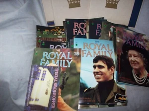 THE ROYAL FAMILY Queen Elizabeth II Magazines  Issues 1-24 In Binders - Picture 1 of 2