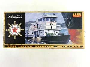 Die Cast Texaco "Fire Chief" Tug Boat Bank - Millennium Limited Edition - Picture 1 of 7