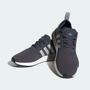 Adidas Originals Men's Navy Grey NMD_R1 SHOES HQ4462 - Picture 1 of 5