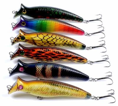 1 Stück Minnow-Fischköder, harter Köder 12.4cm/20.4g Haken, Swimbait, Wobbler - Bild 1 von 4