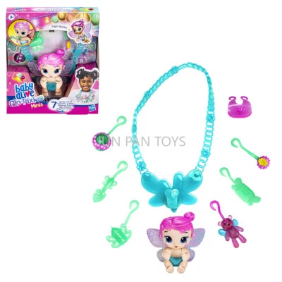 Baby Alive Glo Pixies Mini Necklace Sugar Sprinkle Sparkle Charms Childrens Toys - Image 1 of 4